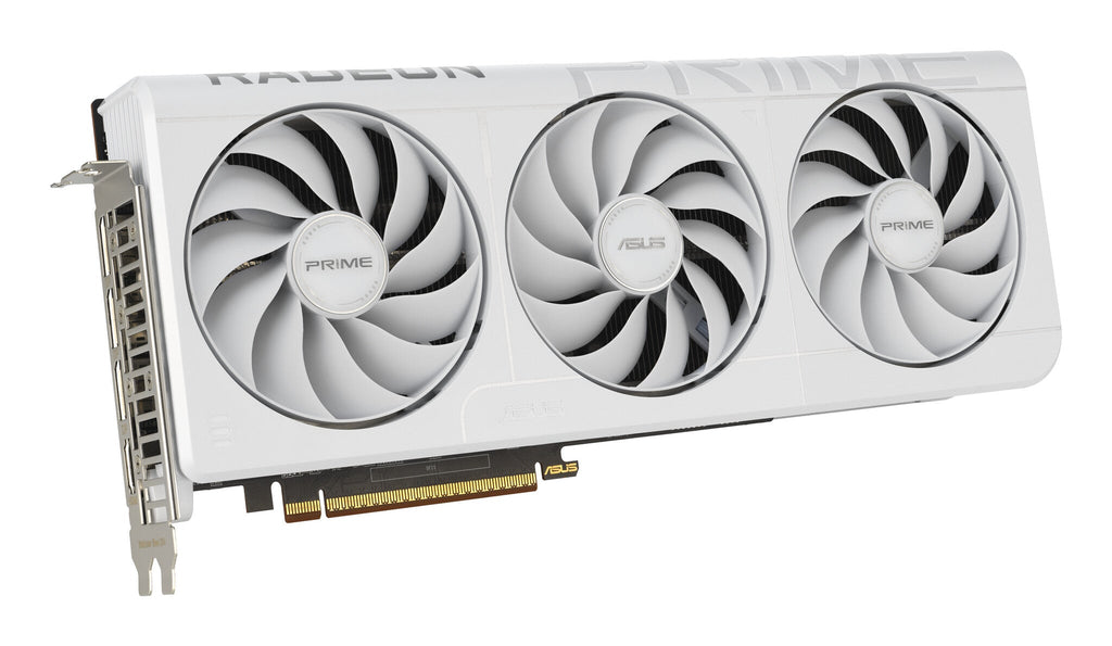 ASUS Prime -RX9070XT-O16G-WHITE AMD Radeon RX 9070 XT 16 GB GDDR6